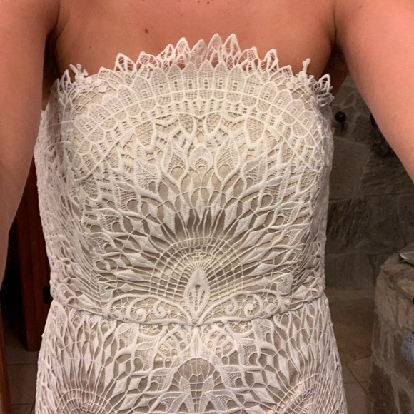 COPY - Never worn Badgley Mischka Lace Midi Dress - Picture 9 of 9